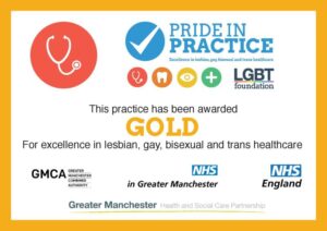 gold award for lgbt care and support